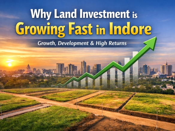 Land investment opportunities in Indore with growing real estate development