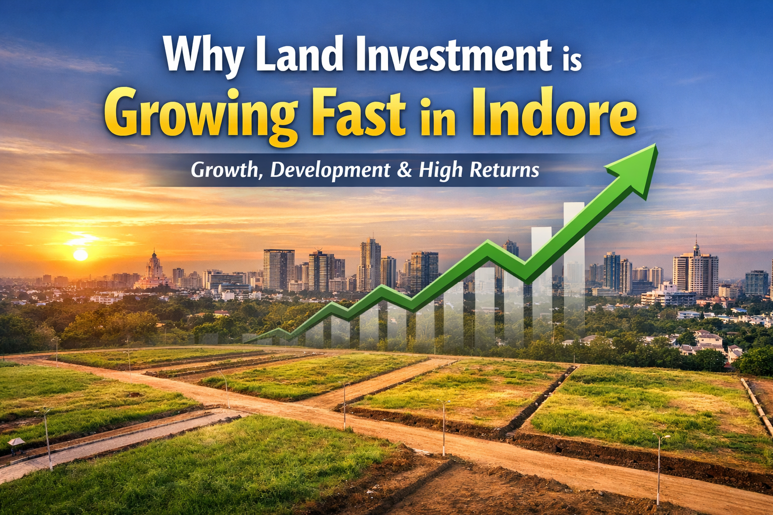Land investment opportunities in Indore with growing real estate development