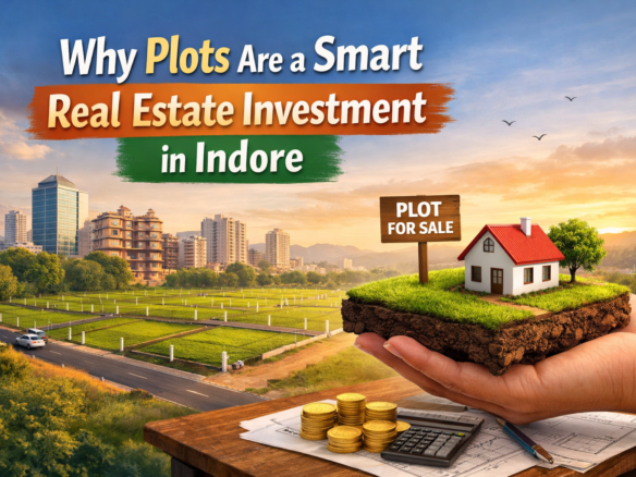 Smart real estate investment plots in Indore with modern city development and residential land opportunities