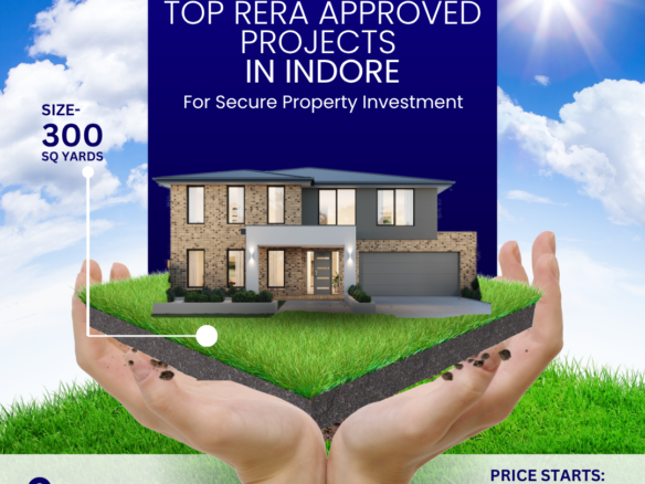 RERA approved residential projects in Indore by PropertyNow